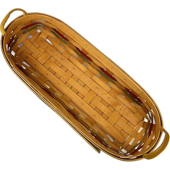 Longaberger 2000 Autumn Reflections Small HARVEST BLESSINGS BASKET 2 Protectors - Picture 6 of 12